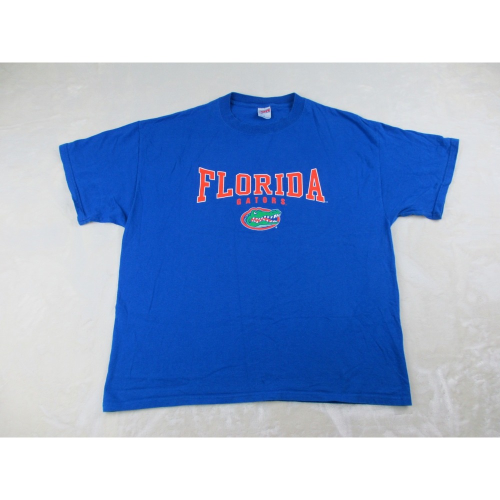 VINTAGE Florida Gators Shirt Mens Extra Large Blue UF‎ Football NCAA*